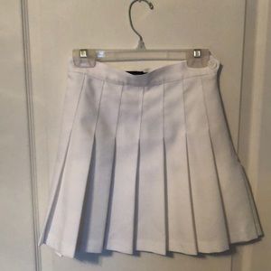 American apparel garbadine tennis skirt